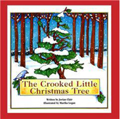 FanSource Jorian Clair Autogrpahed The Crooked Little Christmas Tree Softcover Book